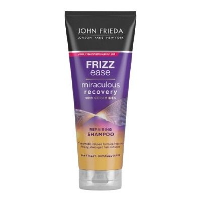 JOHN FRIEDA Frizz Ease Miraculous Recovery with Ceramides Repairing Shampoo (For Frizzy Damaged Hair) 250ml