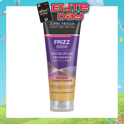 JOHN FRIEDA - Frizz Ease Miraculous Recovery with Ceramides Repairing Conditioner (For Frizzy Damaged Hair) 250ml