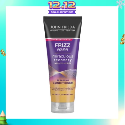 JOHN FRIEDA Frizz Ease Miraculous Recovery with Ceramides Repairing Conditioner (For Frizzy Damaged Hair) 250ml