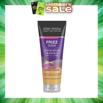 JOHN FRIEDA - Frizz Ease Miraculous Recovery with Ceramides Repairing Conditioner (For Frizzy Damaged Hair) 250ml