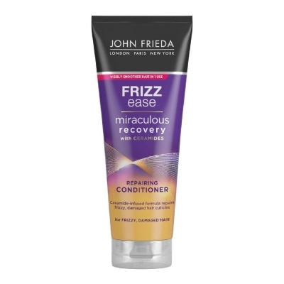 JOHN FRIEDA Frizz Ease Miraculous Recovery with Ceramides Repairing Conditioner (For Frizzy Damaged Hair) 250ml