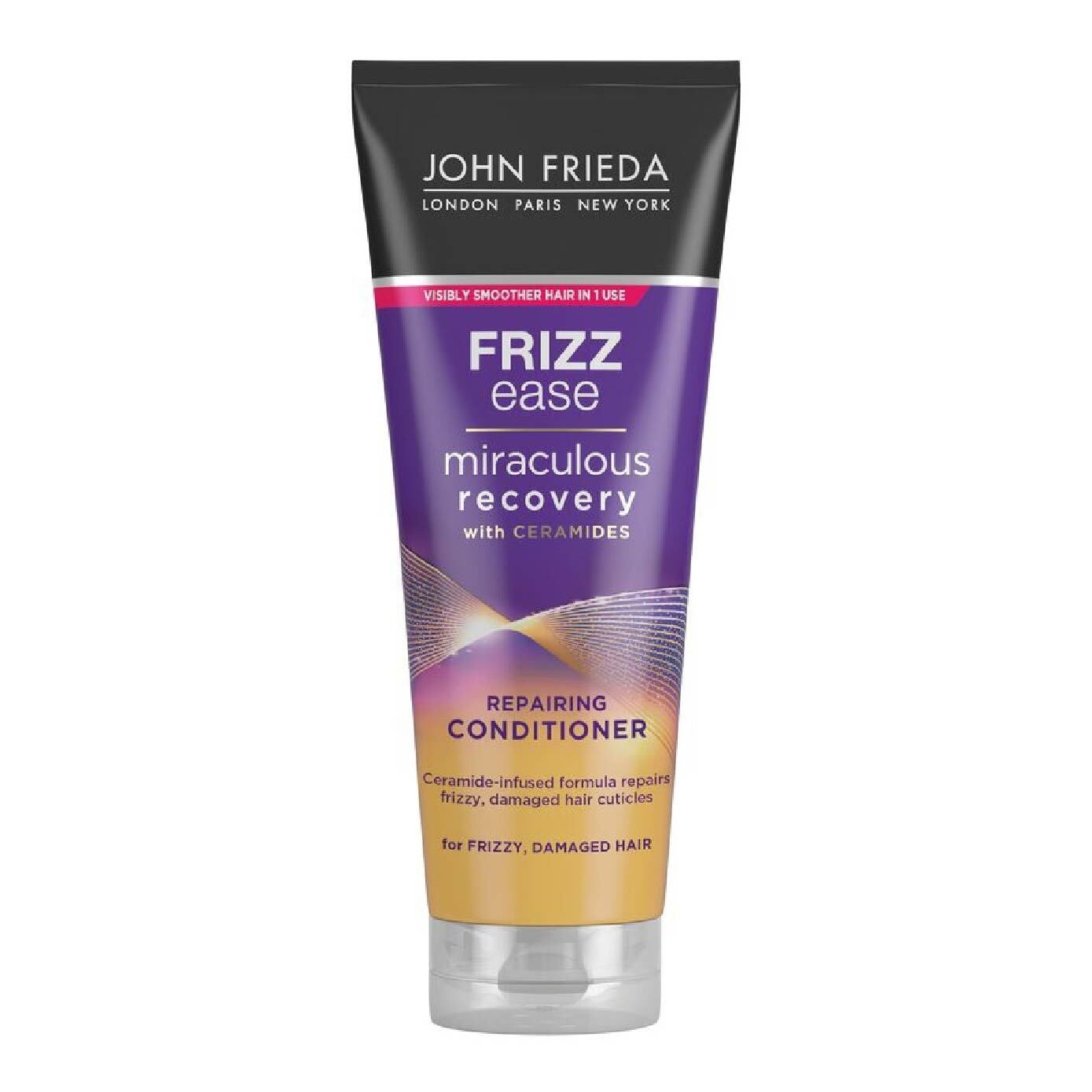 Frizz Ease Miraculous Recovery with Ceramides Repairing Conditioner (For Frizzy Damaged Hair) 250ml