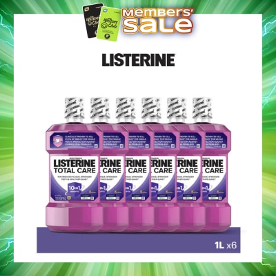 LISTERINE - Total Care Mouthwash With 10-in-1 Benefits 1L x 6s