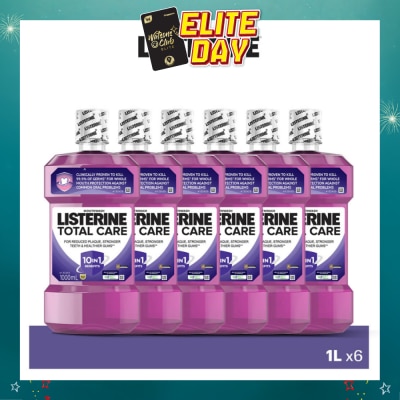 LISTERINE - Total Care Mouthwash With 10-in-1 Benefits 1L x 6s