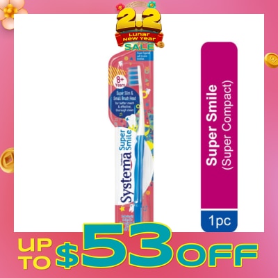 SYSTEMA Super Smile Toothbrush Super Compact 1s