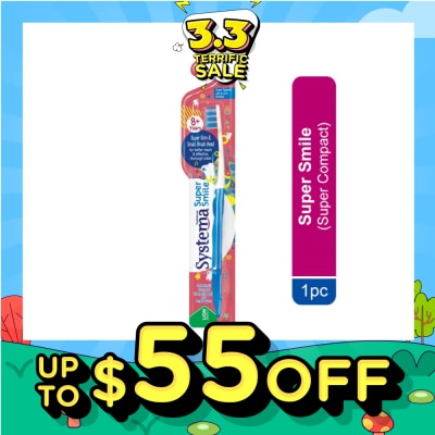 SYSTEMA Super Smile Toothbrush Super Compact 1s