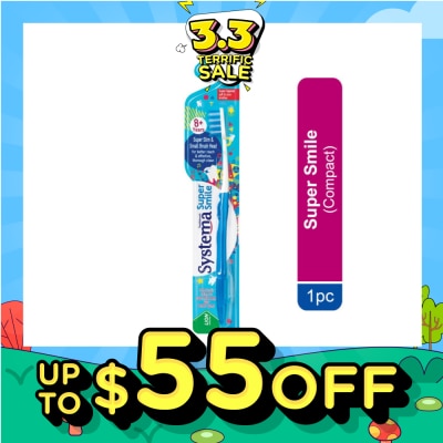 SYSTEMA Super Smile Toothbrush Compact 1s