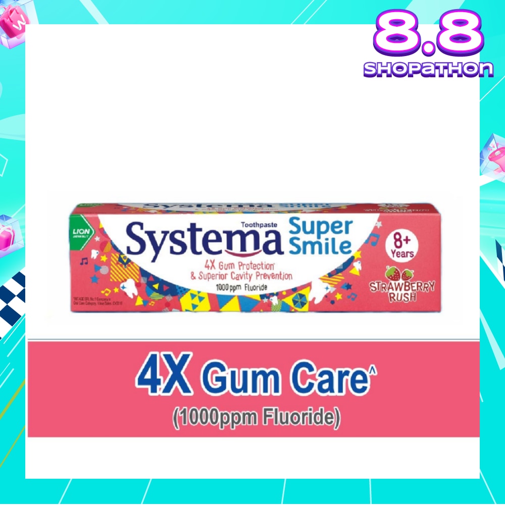 Super Smile Toothpaste Strawberry Rush 60g