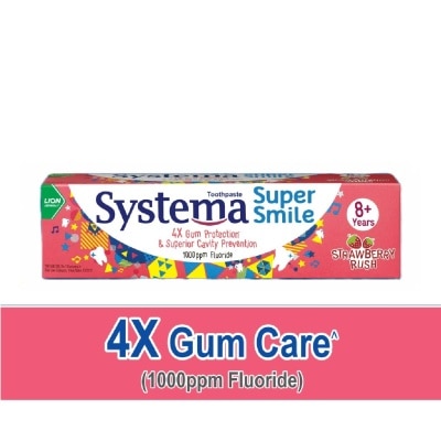 SYSTEMA Super Smile Toothpaste Strawberry Rush 60g