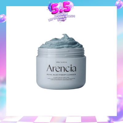 ARENCIA - Rice Cake Mochi Soap Cleanser Fresh Royal Blue Hyssop 120g