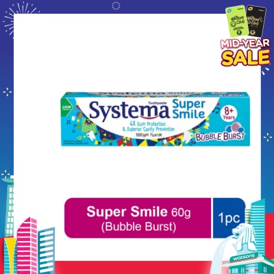SYSTEMA Super Smile Toothpaste Bubble Burst 60g