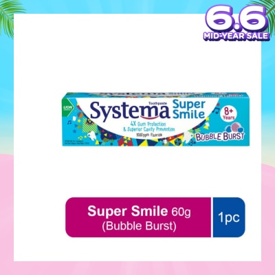 SYSTEMA Super Smile Toothpaste Bubble Burst 60g