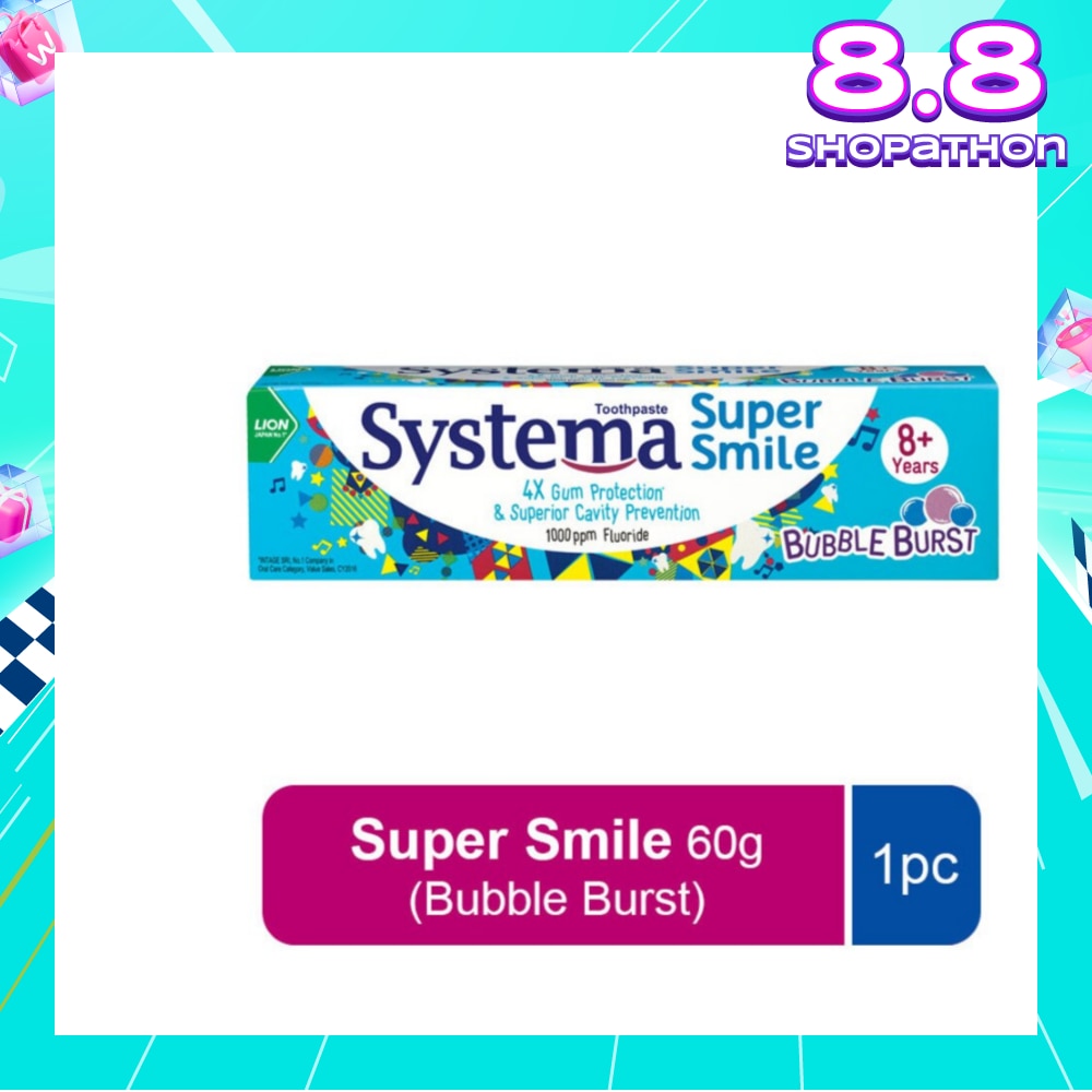 Super Smile Toothpaste Bubble Burst 60g