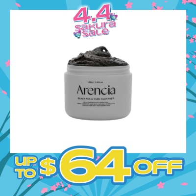ARENCIA - Rice Cake Mochi Soap Cleanser Black Tea & Yuzu 120g