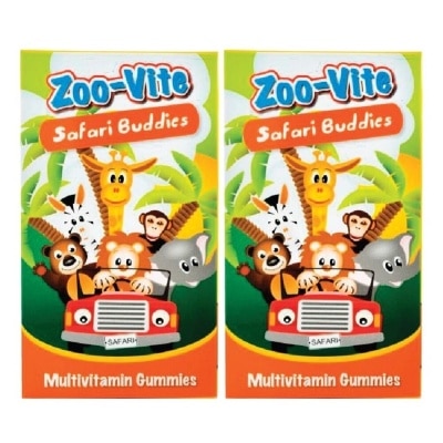 ZOO-VITE Safari Buddies Gummies 60s x 2