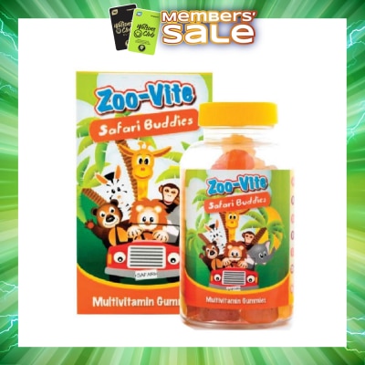 NATURE'S ESSENTIALS - Natures Essentials ZooVite Safari Buddies Multivitamin Gummies 60s