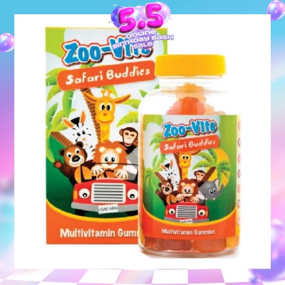 NATURE'S ESSENTIALS - Natures Essentials ZooVite Safari Buddies Multivitamin Gummies 60s
