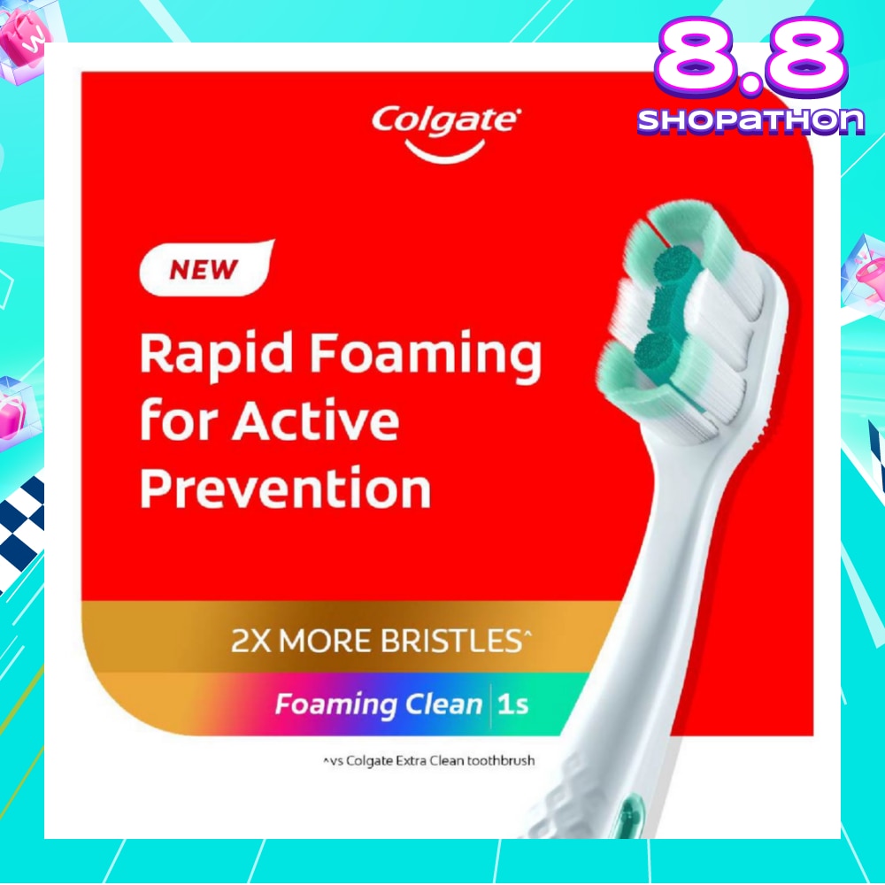 Total Foaming Clean Toothbrush 1s