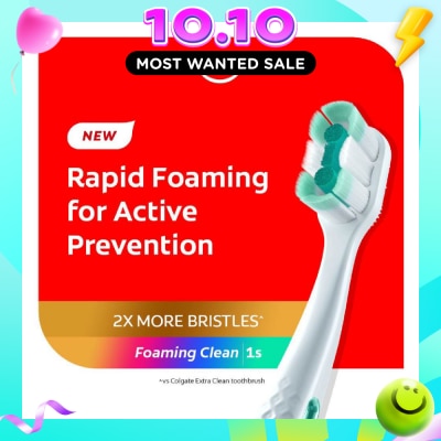 COLGATE Total Foaming Clean Toothbrush 1s image