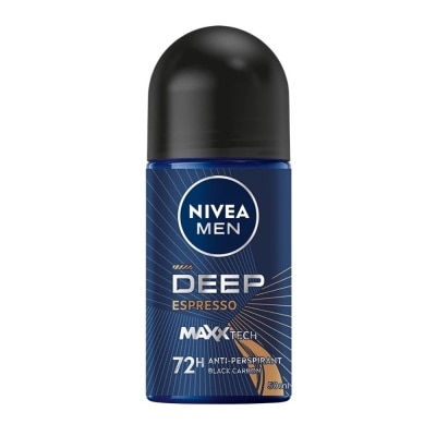 NIVEA - MEN Deep Black Charcoal Espresso Roll On 50ml
