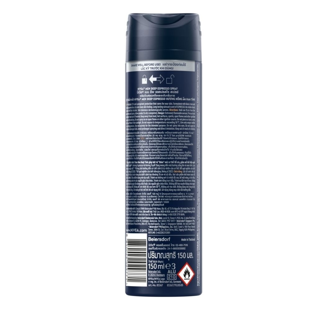 MEN Espresso Deodorant Spray 150ml
