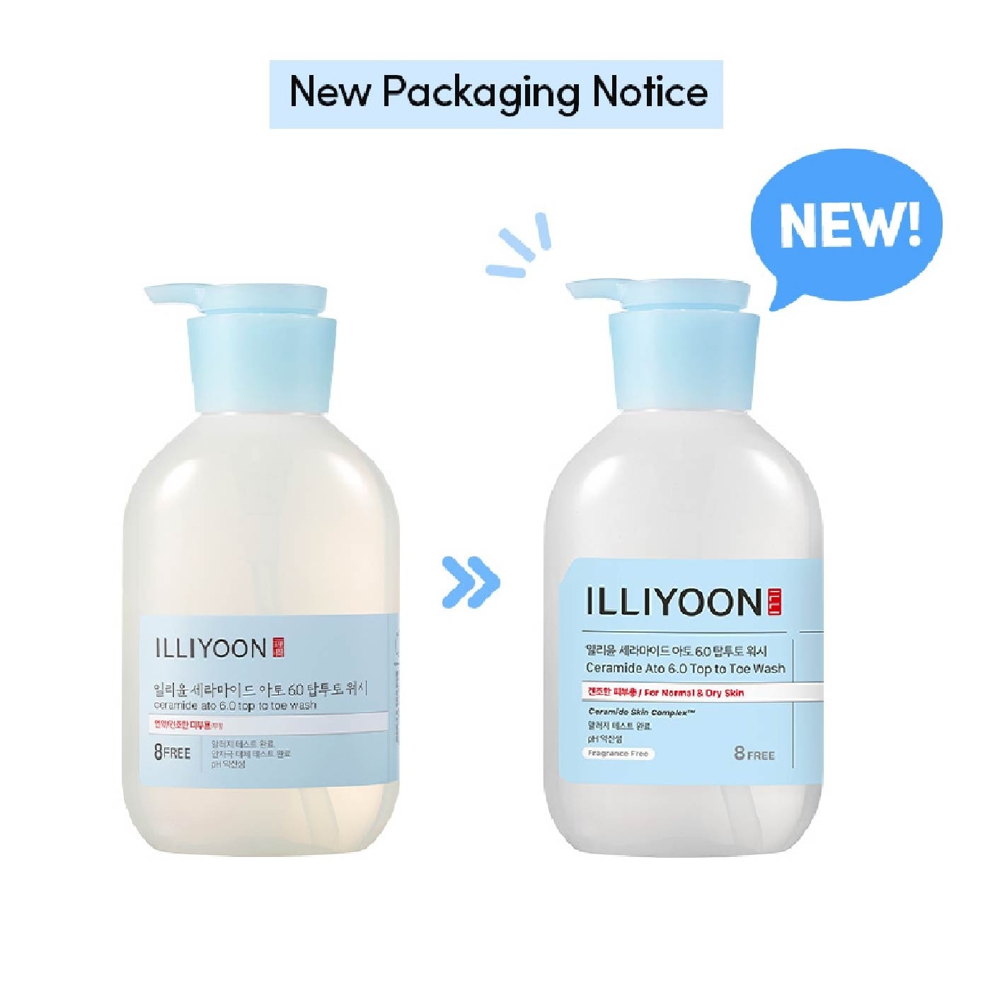 Ceramide Ato 6.0 Top To Toe Wash 500ml