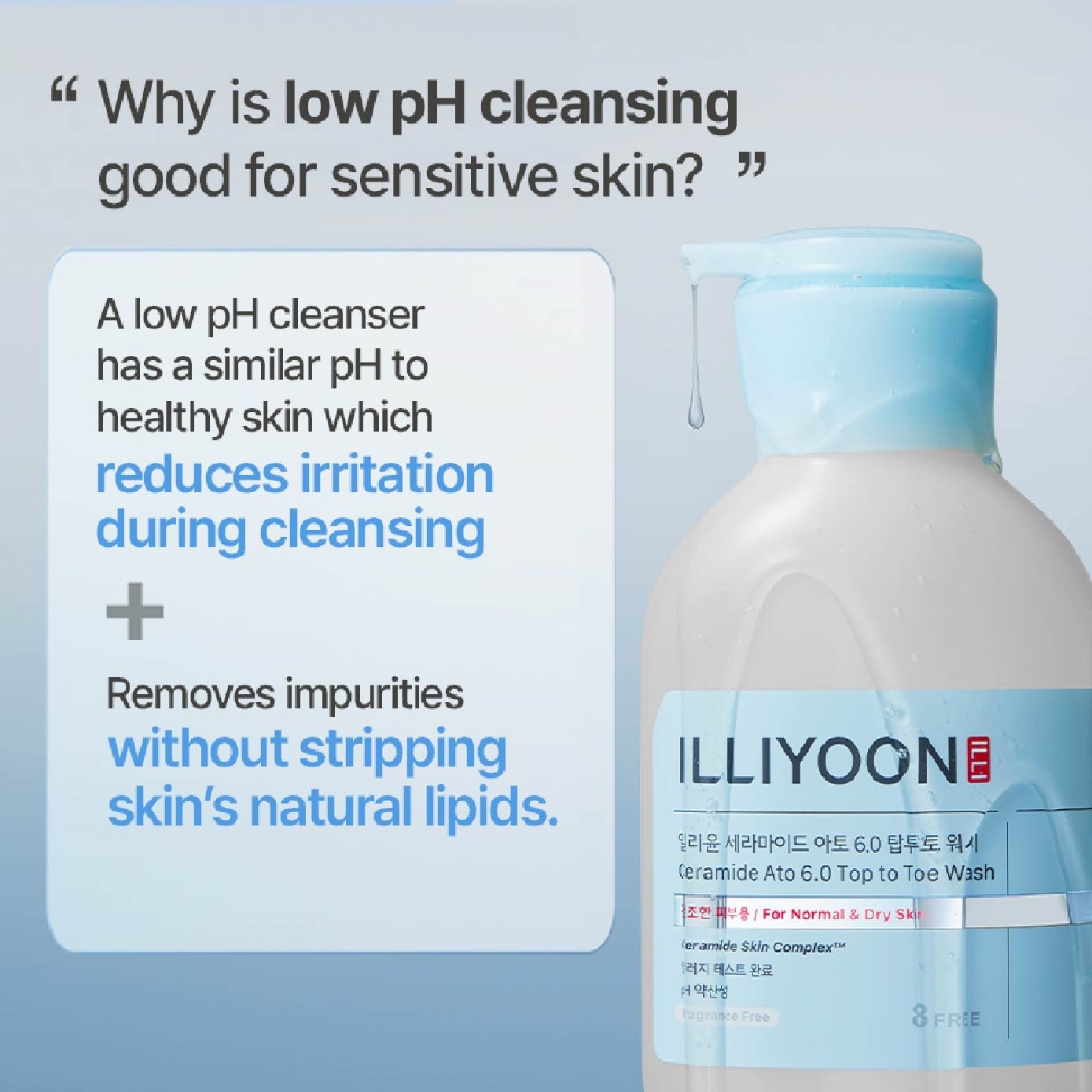 Ceramide Ato 6.0 Top To Toe Wash 500ml