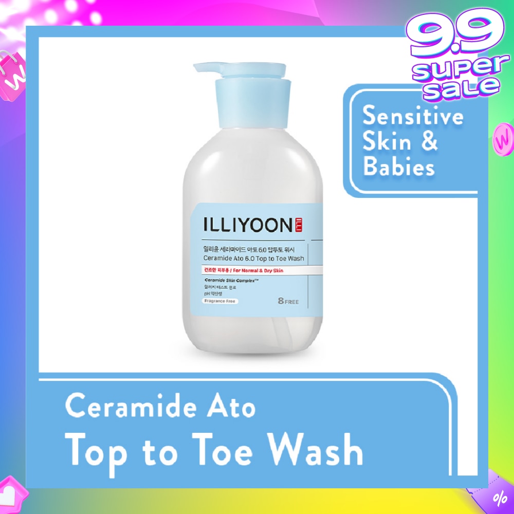Ceramide Ato 6.0 Top To Toe Wash 500ml