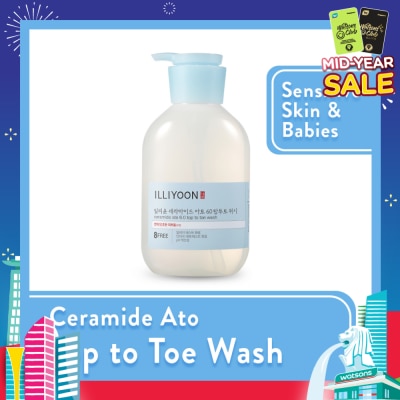 ILLIYOON Ceramide Ato 6.0 Top To Toe Wash 500ml