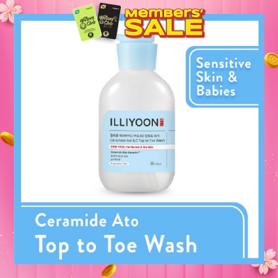 ILLIYOON Ceramide Ato 6.0 Top To Toe Wash 500ml