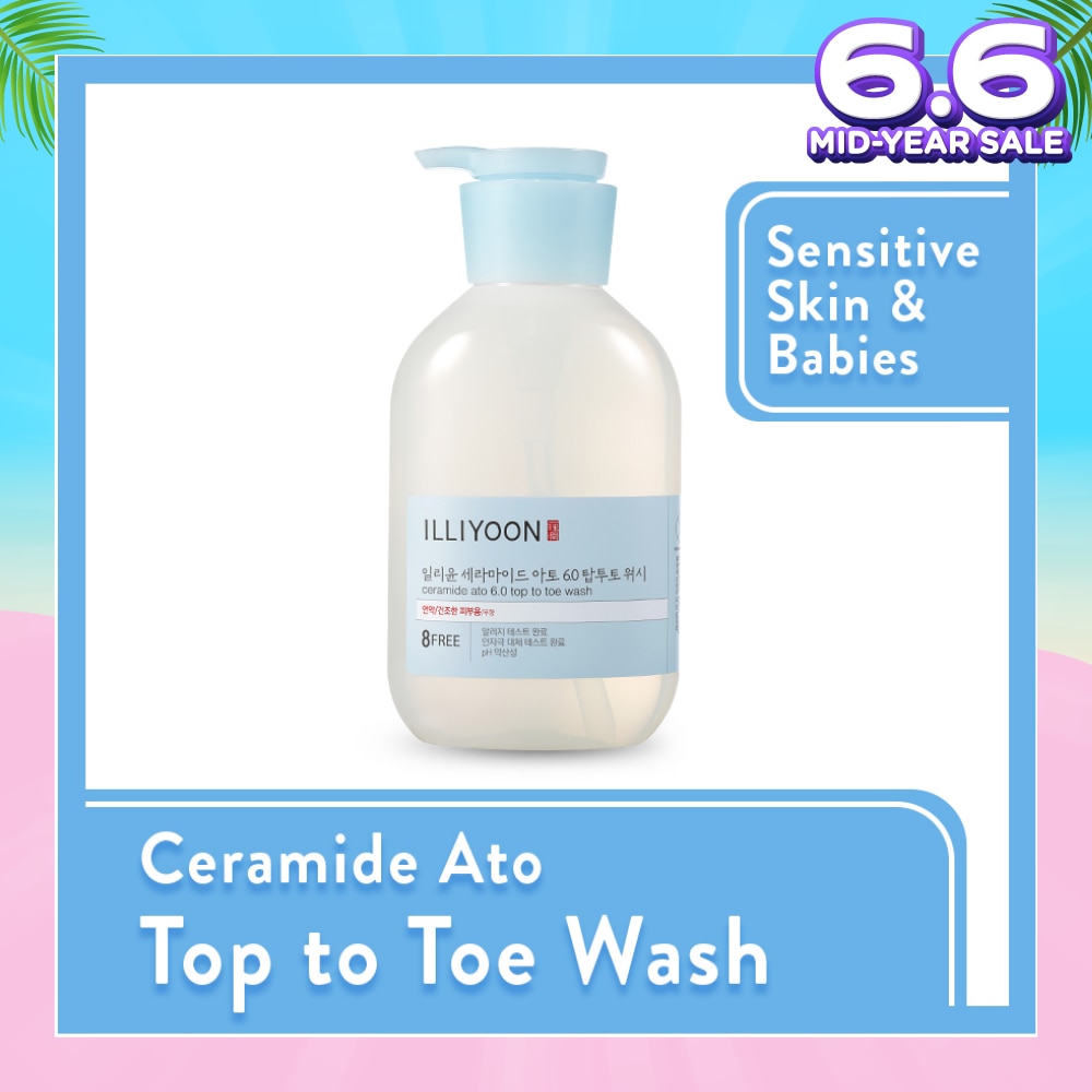 Ceramide Ato 6.0 Top To Toe Wash 500ml