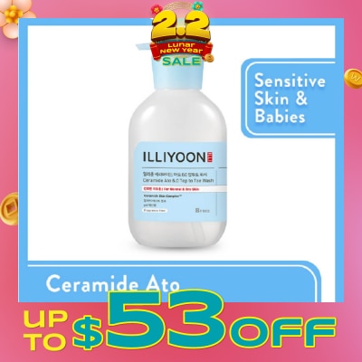 ILLIYOON Ceramide Ato 6.0 Top To Toe Wash 500ml