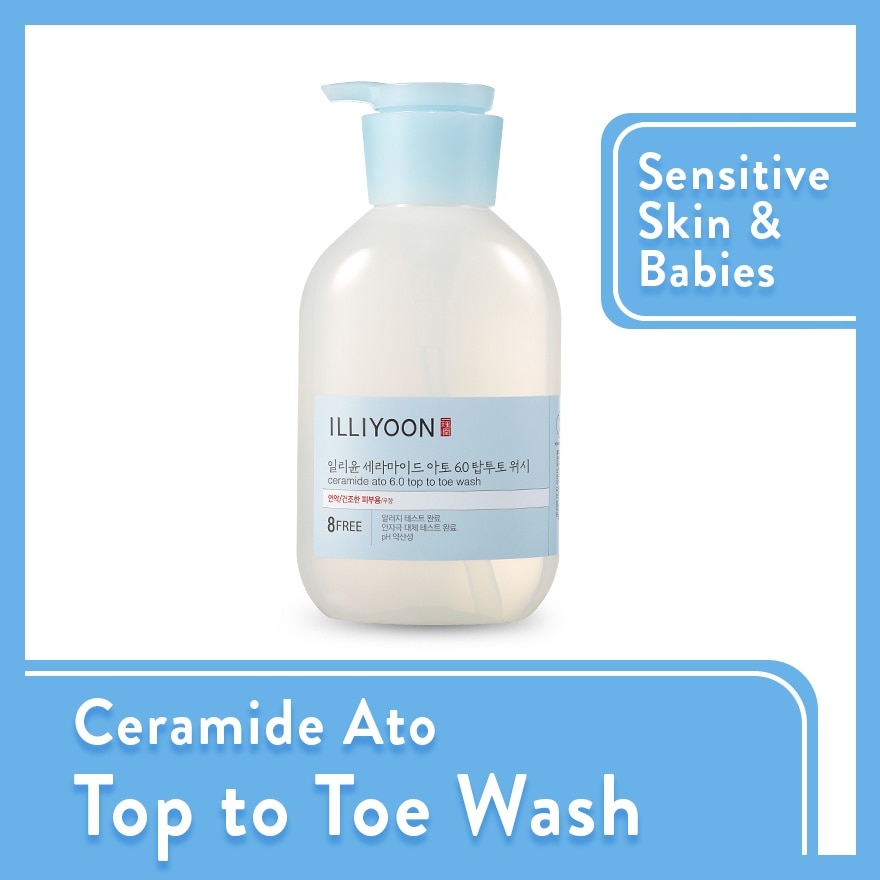 Ceramide Ato 6.0 Top To Toe Wash 500ml