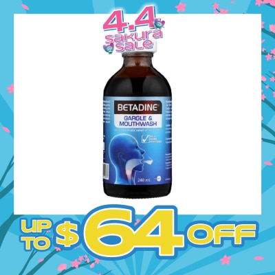 BETADINE® - Gargle and Mouthwash 240ml