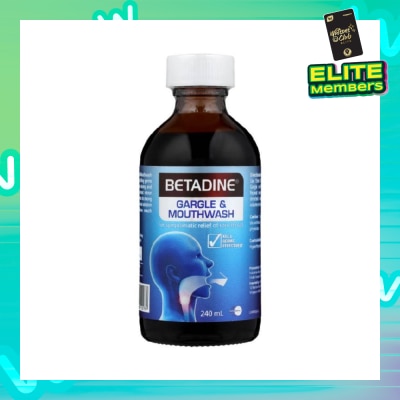 BETADINE® Gargle and Mouthwash 240ml