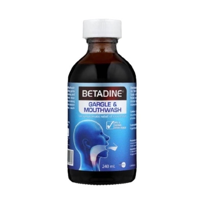 BETADINE® Gargle and Mouthwash 240ml