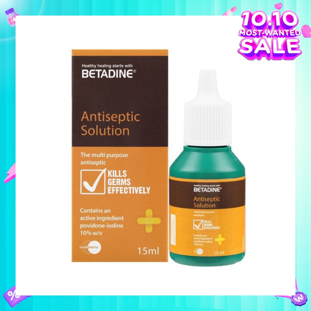 Antiseptic Liquid (For Treatment of Minor Skin Infections & Minor Cuts) 15ml