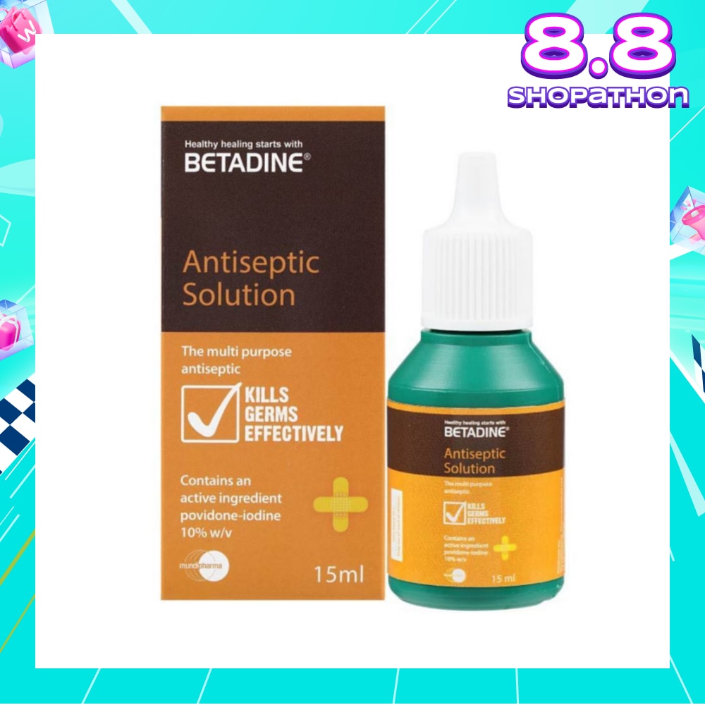 Antiseptic Liquid (For Treatment of Minor Skin Infections & Minor Cuts) 15ml