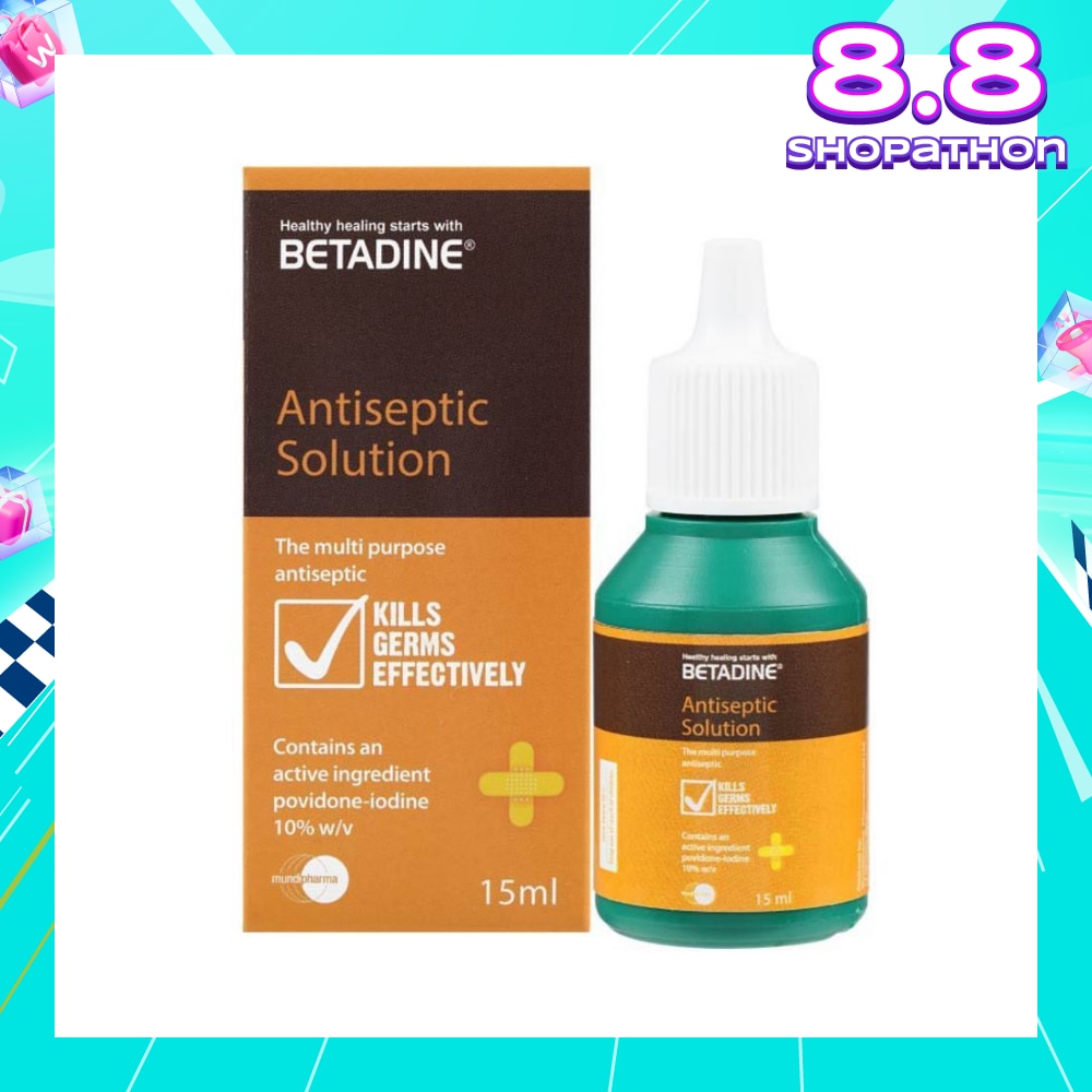 Antiseptic Liquid (For Treatment of Minor Skin Infections & Minor Cuts) 15ml