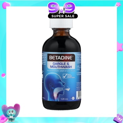 BETADINE® - Gargle & Mouthwash 120ml image