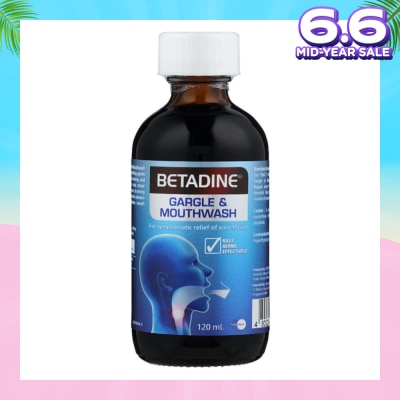 BETADINE® Gargle & Mouthwash 120ml