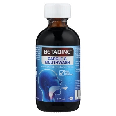 BETADINE® Gargle & Mouthwash 120ml