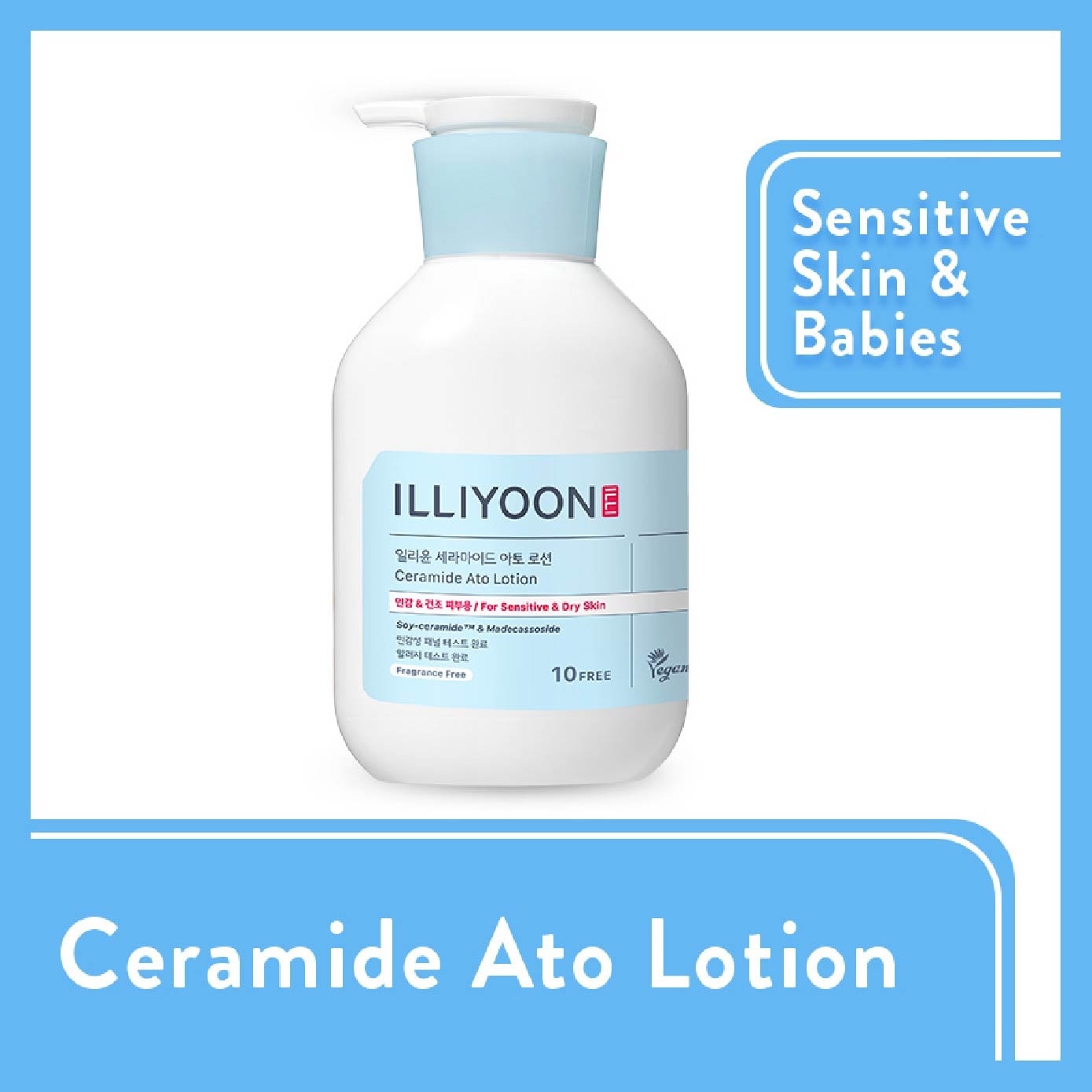 ILLIYOON Ceramide Ato Lotion 350ml | Derma Skin Care | Watsons