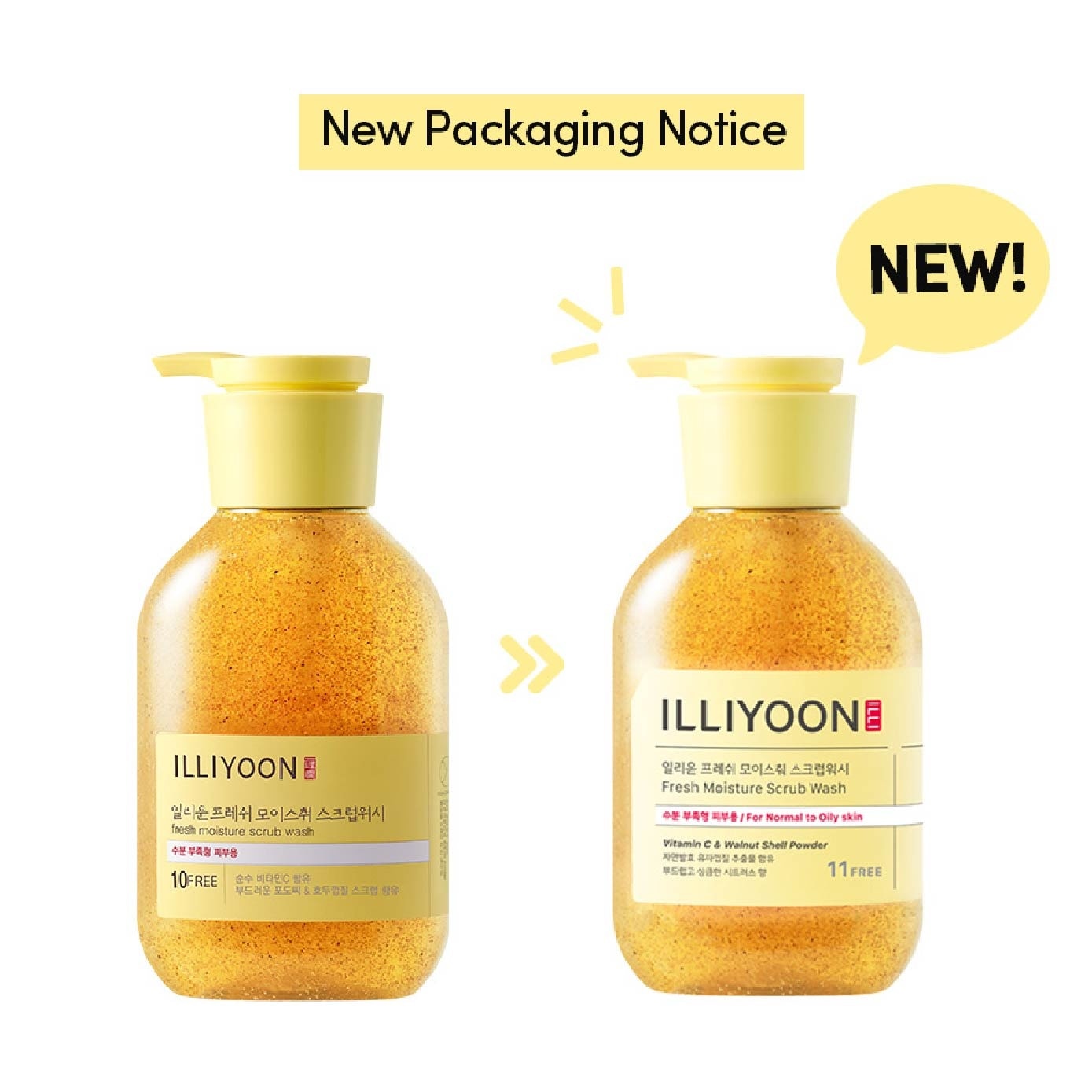 Fresh Moisture Scrub Wash 400ml