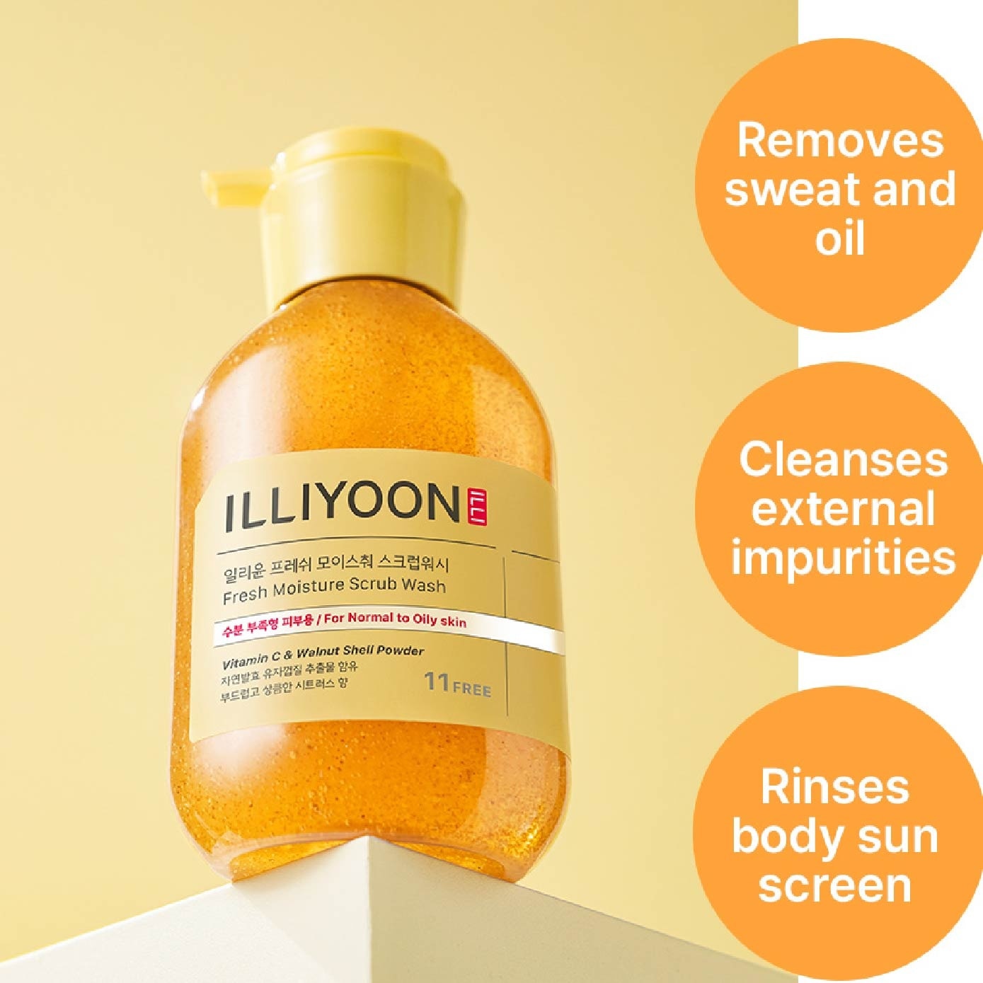 Fresh Moisture Scrub Wash 400ml