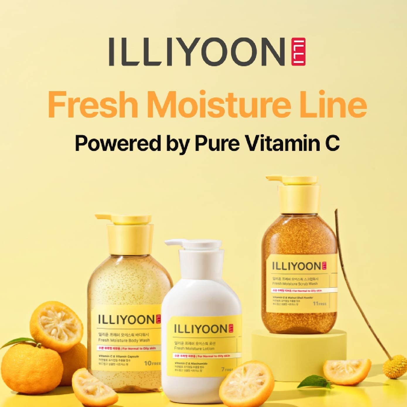 Fresh Moisture Scrub Wash 400ml