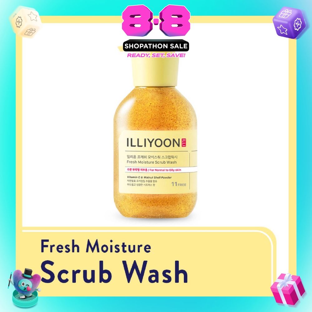 Fresh Moisture Scrub Wash 400ml