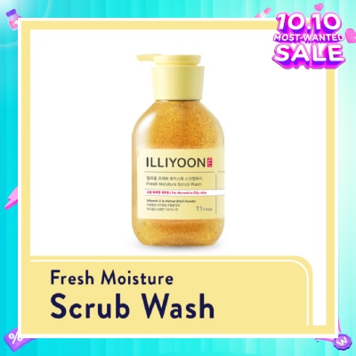 ILLIYOON Fresh Moisture Scrub Wash 400ml