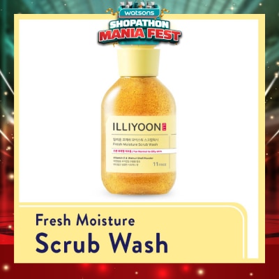 ILLIYOON - Fresh Moisture Scrub Wash 400ml