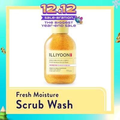 ILLIYOON Fresh Moisture Scrub Wash 400ml